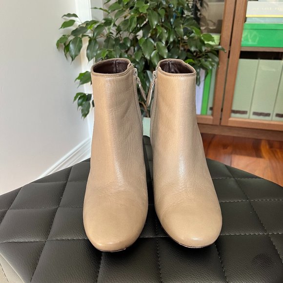 Tory Burch Bowie Leather Ankle Boots - Picture 4 of 12